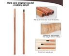 Eyebrow pencil, Hard core, Original Wood, Waterproof, Sweat, Durable, And fine makeup