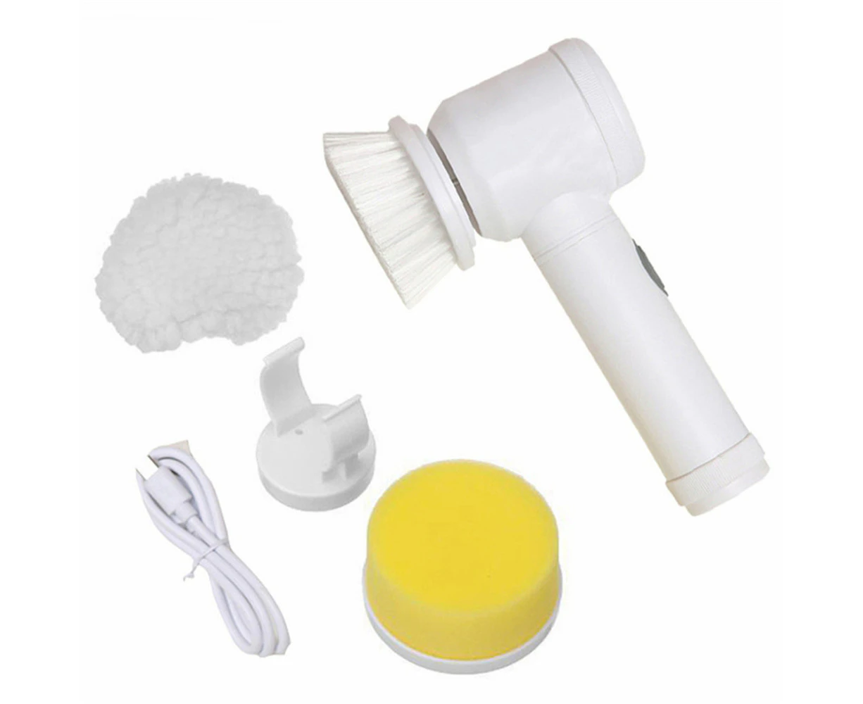 EHOME Handheld Electric Cleaning Brush Cordless Spin Scrubber Turbo Scrub Super Power Cleaning Brush