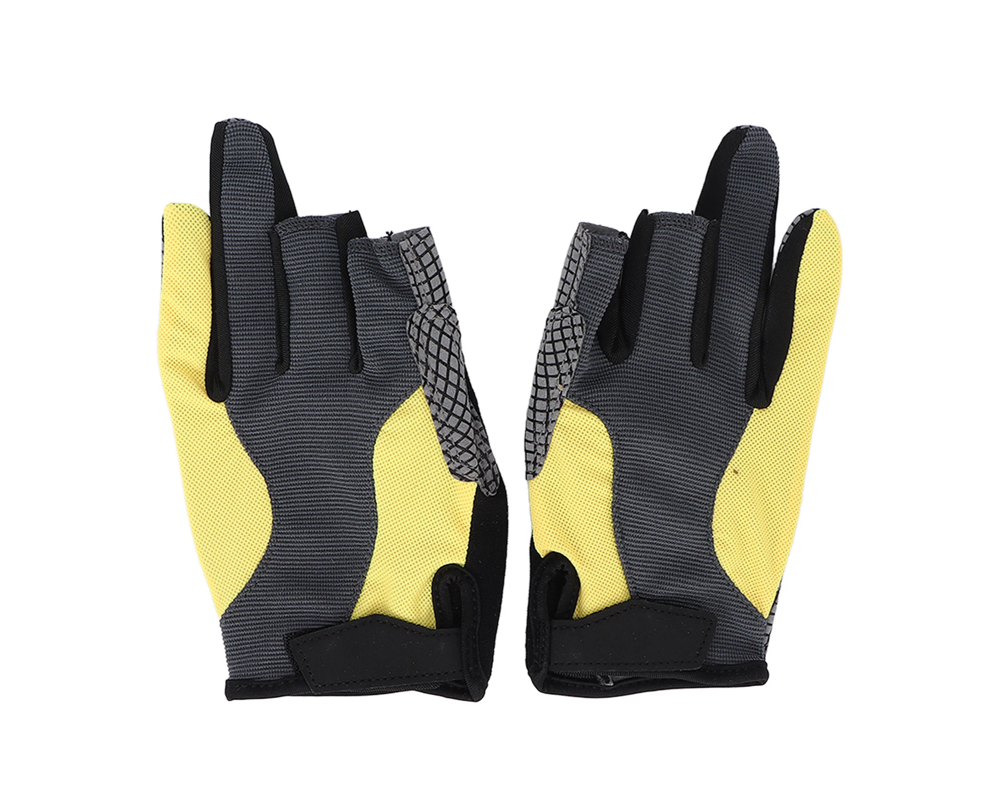 Fishing Gloves Outdoor Riding Boating Non Slip Wear Resistant Sports Fishing Fingerless Glovesxl