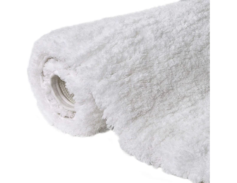 Carpet,Thicken 50*80 Modern Silk Wool Rugbeige 31" X 19"Soft Shaggy Bath Mat Non-Slip Rubber Bath Rug Luxury Microfiber