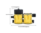 Diaphragm Pump Head Accessories 12V Double Core Electric Sprayer Motor