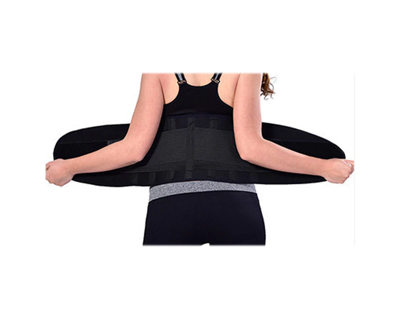 Waist Training Belts | Waist Support Corsets | Posture Recovery And Pain Relief,Black, Xl