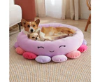 Cat Dog Calming Bed Round Pet Kennel-Octopus