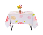 130X180Cm Pvc Table Cloth Cover Square Waterproof Oil Proof Dining Tablecloth Home 3#