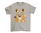 Cute Baby Fox Graphic Tee and Toddlers T-Shirt - Clear