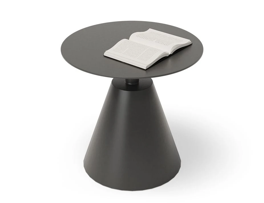 Corvo Outdoor Side Table - Matt Charcoal