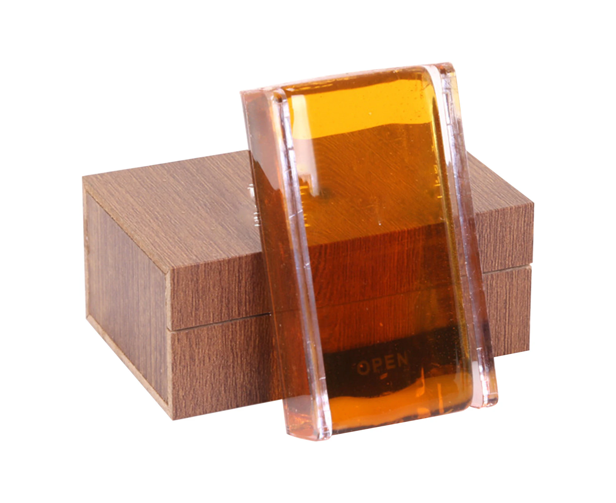 Violin Rosin Professional Transparent Natural Extract Viola Cello Light Low Dust Rosin for Instrument - Reddish Brown