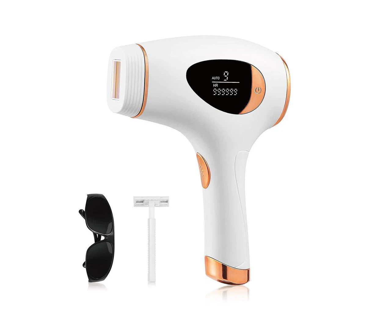 Home Laser Hair Removal for Women Permanent, Painless IPL Hair Removal Device, Hair Remover with 9 Energy Levels, 2 Flash Modes, 999999 Flashes for Armpits