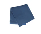 180GSM Extra Large Polar Fleece Throw Blanket 150 x 200cm - Steel Blue