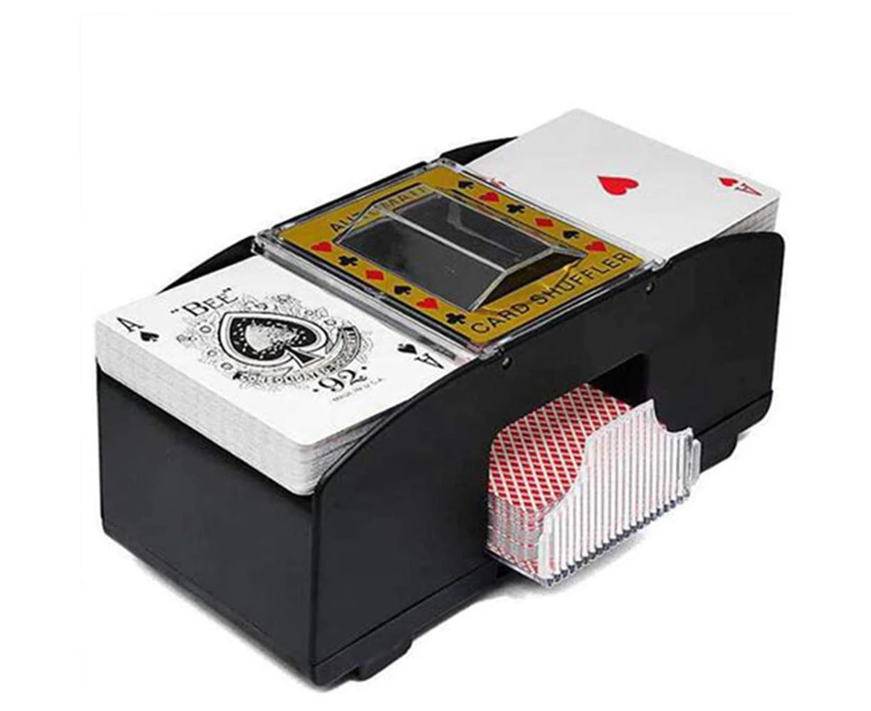 Automatic Electronic Card Shuffler Electric Poker Playing Shuffler