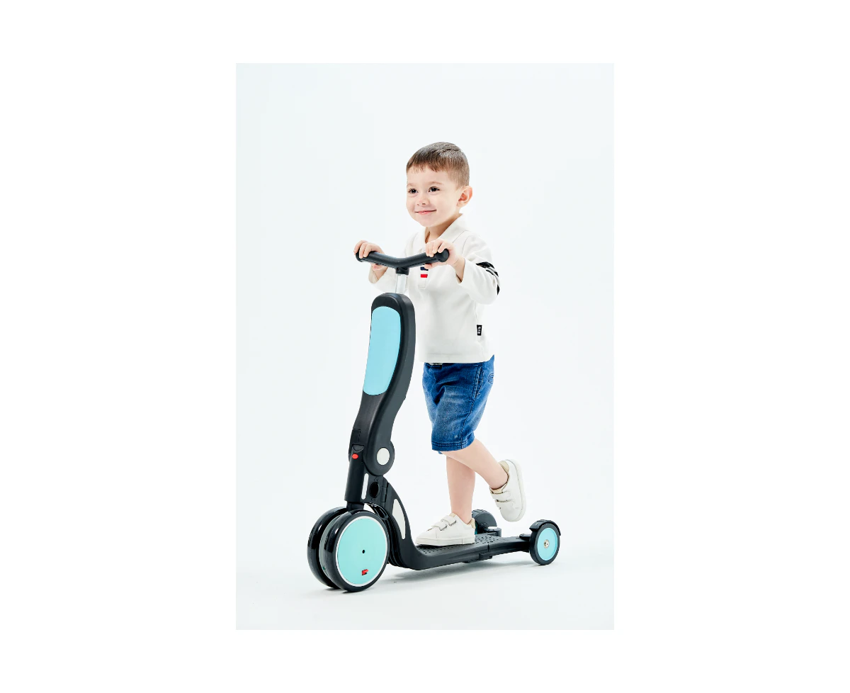 Multifunctional 5 in 1 Kids - Cycle - TURQUOISE GREEN