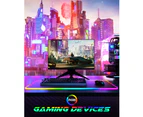 RGB Gaming Mouse Pad, Large Extended Soft Led Mouse Pad with 14 Lighting Modes 2 Brightness Levels, Computer Keyboard Mousepads Mat