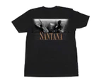 Santana T Shirt Carlos Santana Here and Then T-Shirt - Black