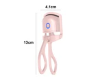 Heated Eyelash Curler USB Rechargeable Electric Eyelash Curlers with Eyelash Comb for Women Girls-Style 4