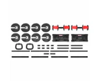 CORTEX Revolock V2 48kg Adjustable Dumbbell Weights + Barbell + Kettlebell All-in-One Set (24kg Pair)