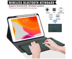 Ymall Removable Square Keyboard Case For iPad with Pen Slot Wireless BT Lightweight Case-Jasper