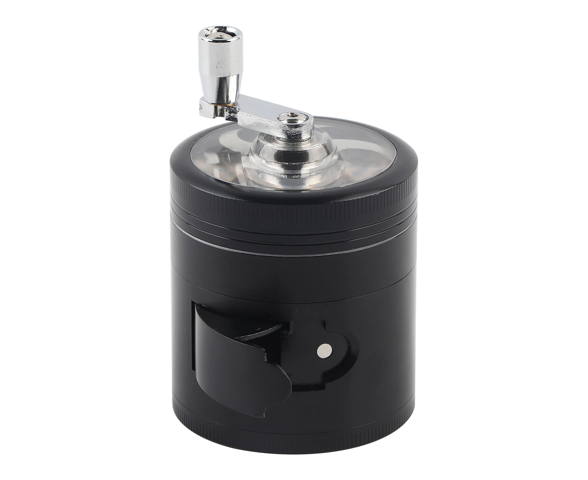 Manual Operated Zinc Alloy Herb &Amp; Spice Kitchen Grinder With Crank Handle