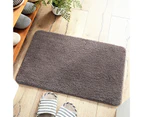 Polyester Floor Mat Good Adsorption Wide Application Exquisite Elastic Floor Cushion for Daily Use - Tan