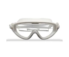 Kids Swimming Goggles, Uv Protection Swim Goggles, Fog Free Clear Swim Goggle Lenses, White