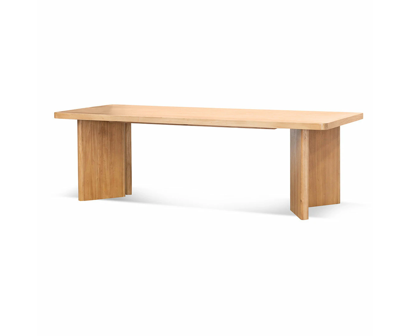 Munoz 2.4m Elm Dining Table - Natural