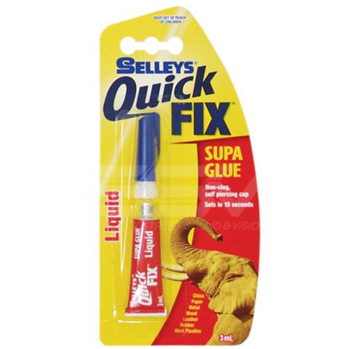 DNA WQFL3M Selleys Quick Fix Super Glue