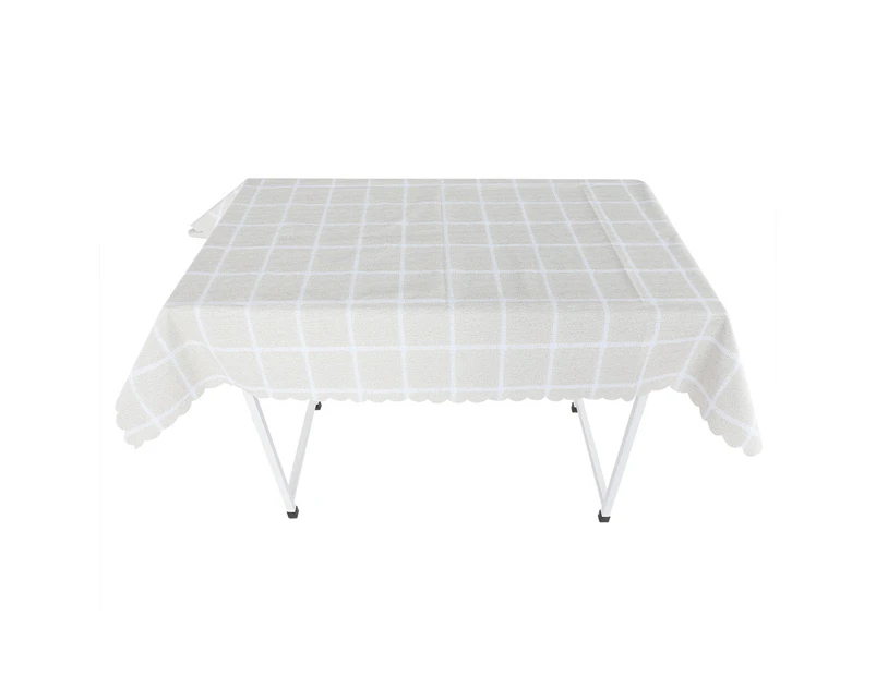 135*200Cm Pvc Waterproof Oil Proof Tablecloth Easy Clean Kitchen Table Cloth Covers