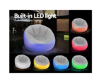 Inflatable Seat Sofa Led Light Chair Outdoor Lounge Cruiser
