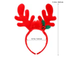 Santa Hat Decorative Hairbands Creative Antler Headbands Lovely Hair