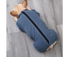 Full body protection for dogs Long sleeve surgical recovery clothes Pet warm clothes**xxxl**