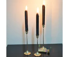 Metal Candle Holder Gold Black Modern Candlesticks for Candles Wedding Decoration Table Home Decor Church Wedding Decoration—gold F