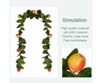 Simulation Rattan Apple Leaves Wedding Atmosphere Decorative Display Object Fruit Rattan