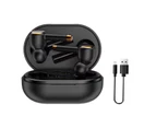 aerkesd 2Pcs L2 Wireless Earbuds In-ear Stereo Mini True Wireless Stereo Bluetooth-compatible 5.0 Earphones for Gaming-Black