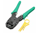 Analyzer Network Cable Tool Kit LAN Crimper Down Wire Stripper Cat5 6 RJ45 BAG