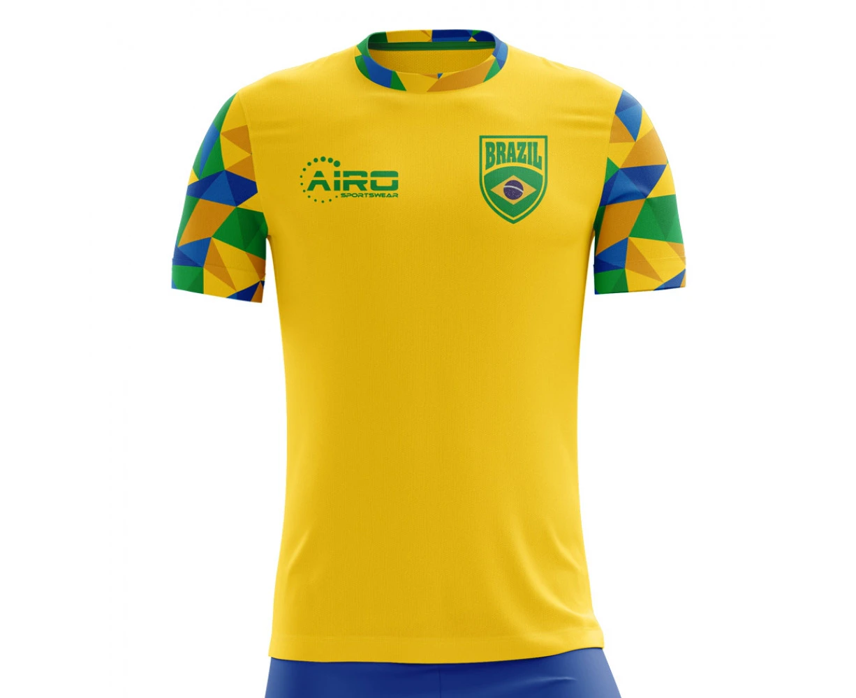 2023-2024 Brazil Home Concept Football Shirt - Baby