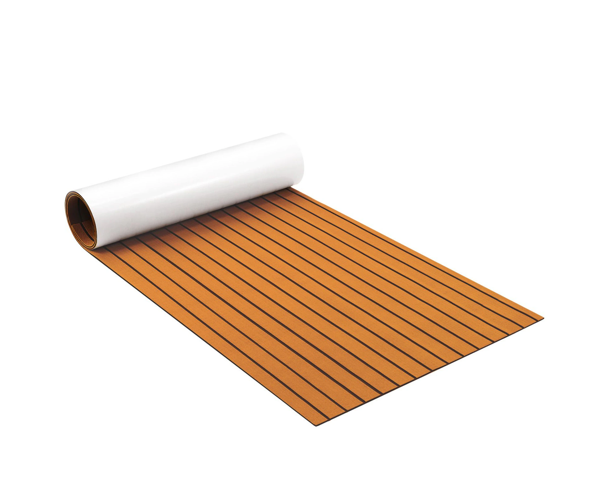 Teak Boat Flooring Marine Carpet EVA Foam Decking Sheet Matting Non Slip Covering Yacht Pad Self Adhesive 240x80cm