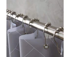 Stainless Steel Telescopic Rod Extendable, Shower Curtain Rod Without Drilling, Clamping Rod Adjustable By Turning 38cm