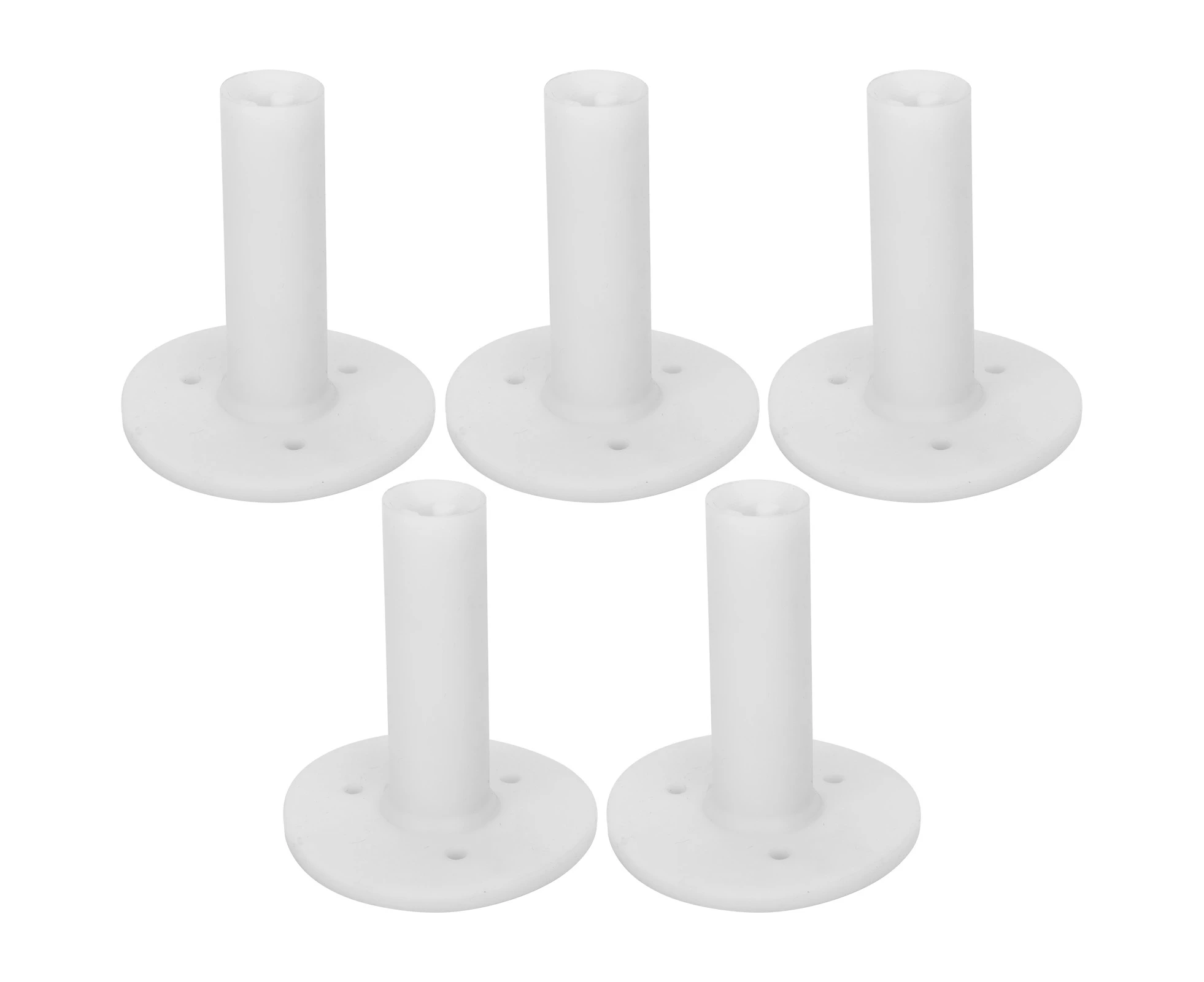 5Pcs Rubber Golf Tees Driving Range Golf Training Ball Tees Holder For Practice Mat