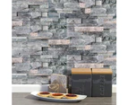 Wall Tile Effect Sticker for Home Decor, Self Adhesive Backsplash, Self Adhesive Tiles for Living Room, Kitchen, Bathroom (UB024, 9pcs)