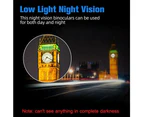 180x100 Zoom HD Binoculars Night Vision Handheld Telescope Outdoor