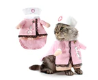 Halloween Pet Nurse Transfiguration Dress Upright Dog Creative Clothes (s)