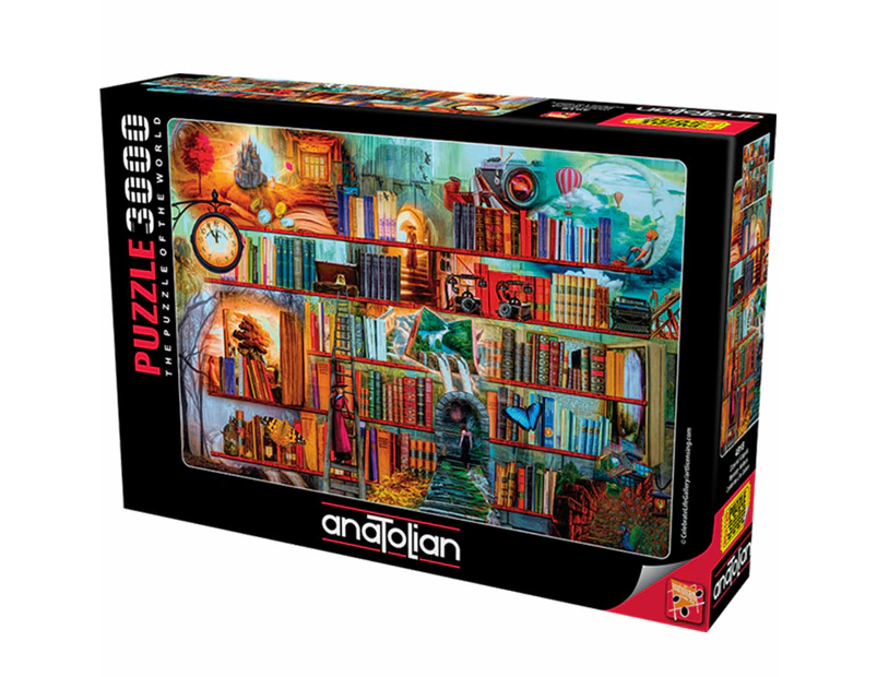 Anatolian The Puzzle of the World 3000pcs - Mystery Writers