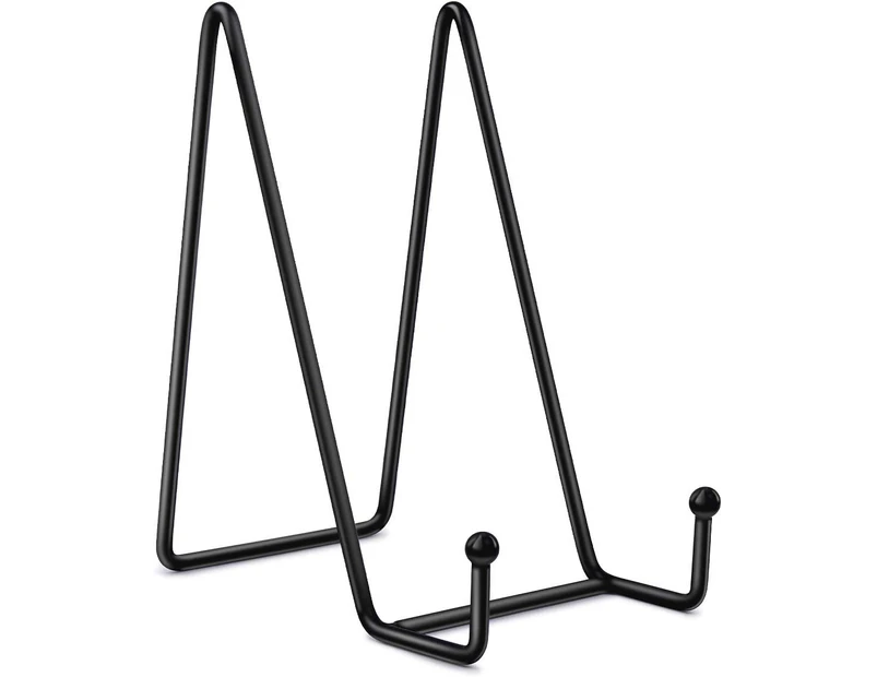 Plate Stands For Display, Black Iron Easel Plate Holder Display Stands Metal Frame Holder Stands Large Black Display Iron Stand