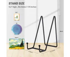 Plate Stands For Display, Black Iron Easel Plate Holder Display Stands Metal Frame Holder Stands Large Black Display Iron Stand