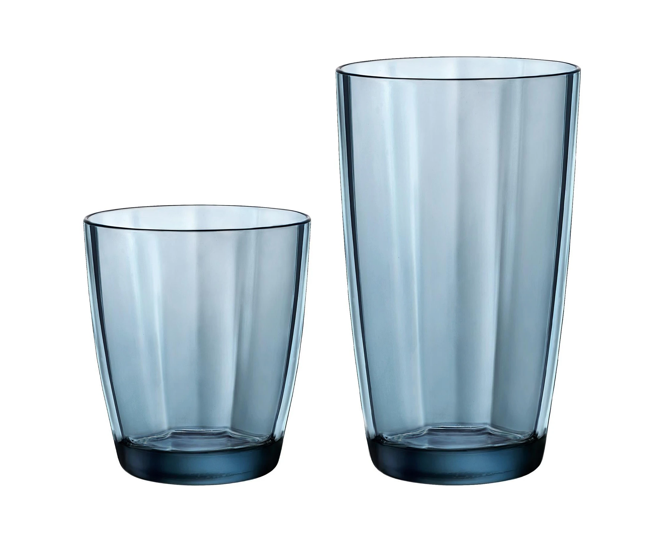 Bormioli Rocco 12 Piece Pulsar Glassware Set - Ocean Blue