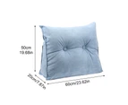 Triangle Cushion Bed Head Large Backrest Lumbar Cushion Tatami Soft Package