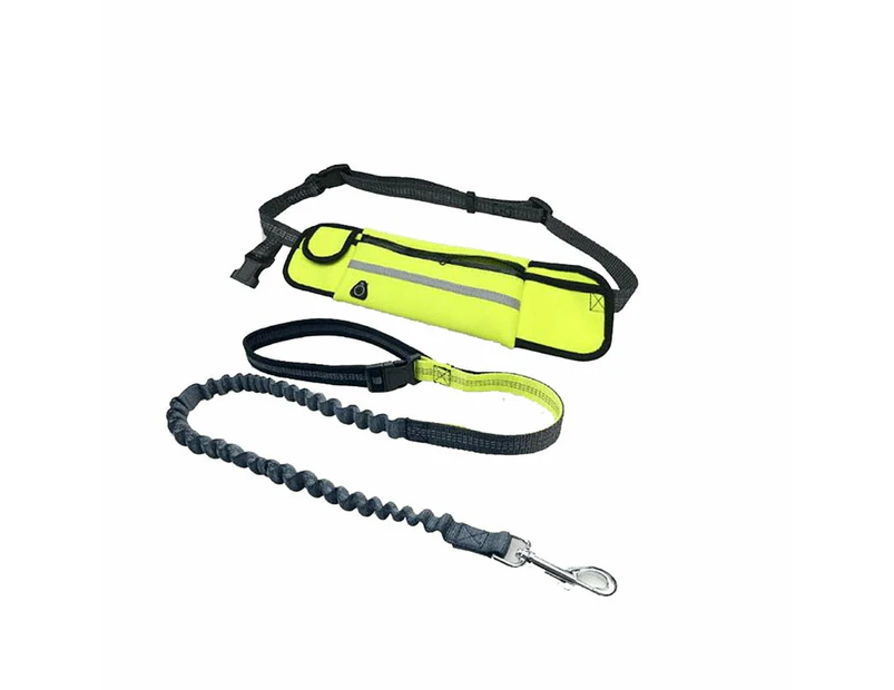 Premium Hands Free Dog Leash - Yellow