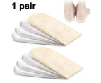 (4 Layers) Height Increase Insoles,Adjustable Orthopedic Heel Lift Inserts,Heel Cushions For Leg Length Discrepancies