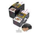 1 pcs Automatic Card Shuffler - Battery-Operated Electric Shuffler - Great for Home & Tournament Use for Classic Poker-shuffle 4 decks