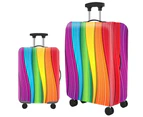 Elastic Dust Proof Travel Suitcase Luggage Protective Cover Case For 18-21in