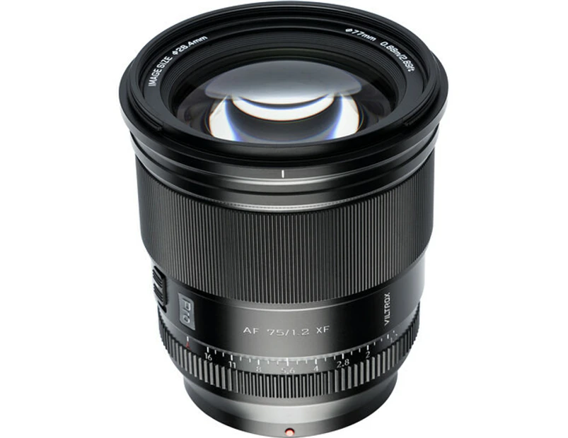 Viltrox AF 75mm f/1.2 Lens for FUJIFILM X